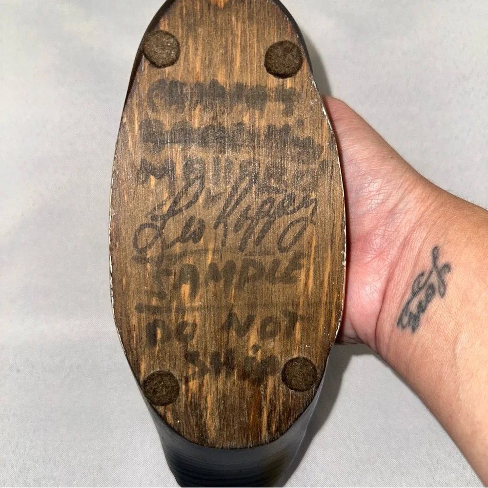 Mallard Duck Solid Wood Signed by Creator Leo Kappy Vintage Beautiful Decoy - Picture 7 of 10